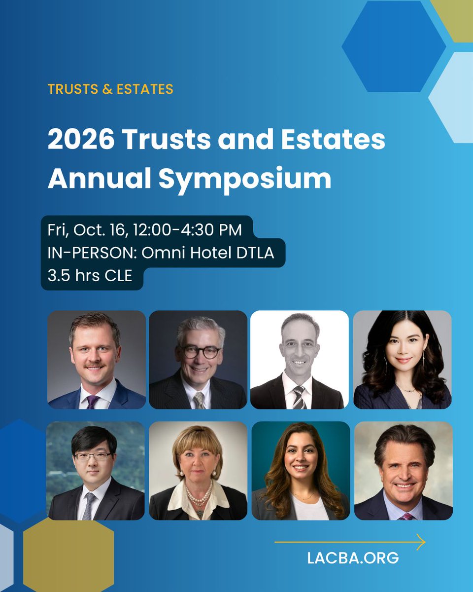 LACBA's tweet photo. This week at LACBA Events! 🎉
🗓️Learn More &amp; Register: https://t.co/6SD58Mw5HU

#LACBA #losangeleslawyer #californialaw #californialawyers #barassociation #litigation #mediator #trustsandestates #immigrationlawyer https://t.co/2Ybhg6M5Y4