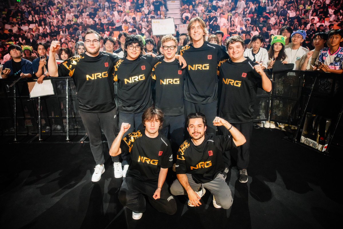 NRGgg's tweet photo. The franchising era of NRG is coming to an end, and we wanted to take a moment to look back on what it meant to us.

From the rebuilds, to the champs run last year that made every tough season worth it, to making every LAN this year, when nobody could count us out: thank you for sticking with us through all of it.

It's the end of an era, but definitely not the end of us.