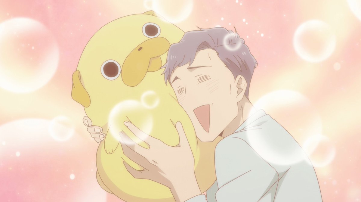 LetAnimesCook's tweet photo. Check out "Uncle's Obsession with Cute Things." An older man in Japan who feels he needs to hide his love of cute things due to society but embraces cuteness whenever he can in daily life. I own 2 Pugtaro plushies.

#unclesobsessionwithcutethings #おじさんはカワイイものがお好き https://t.co/RrivaK2Bwv