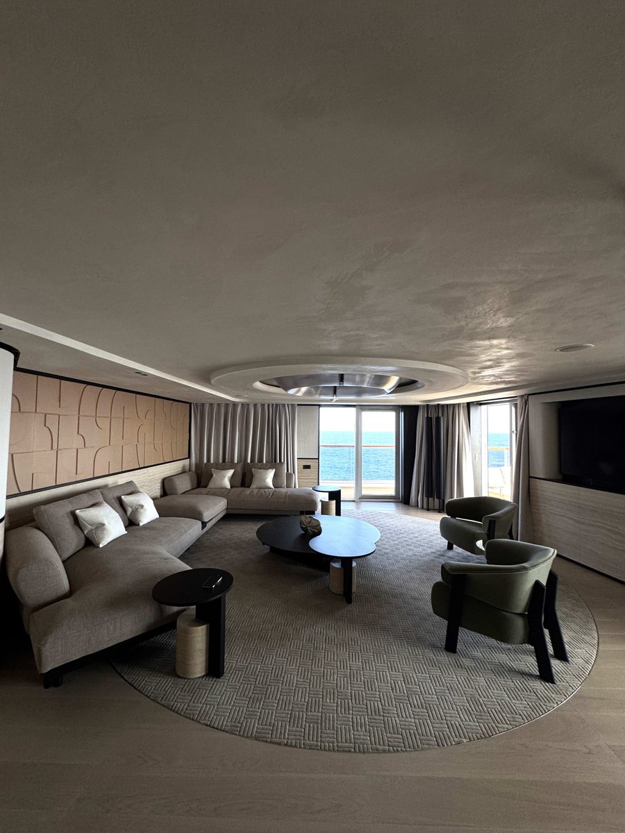 DreamverseTA's tweet photo. January doesn't have to look the same every year.

Start 2027 by swapping your usual routine for a stay in the most exclusive residence aboard EXPLORA III, the Owner's Residence by Patricia Urquiola.
#ExploraJourneys #OceanStateOfMind https://t.co/S09buCscld