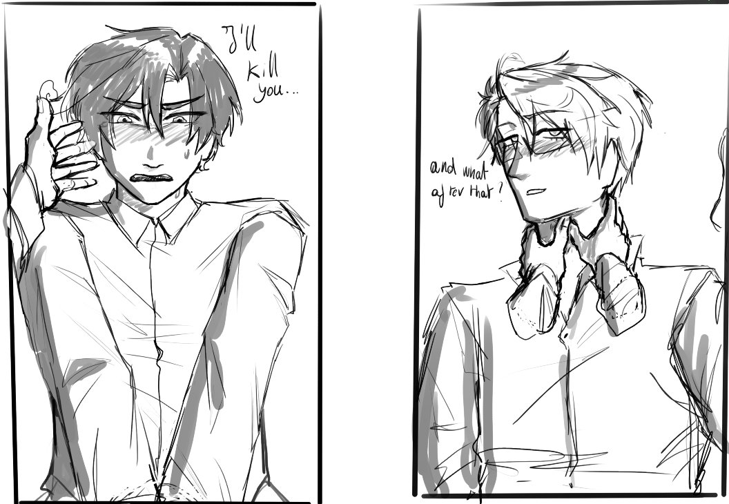 G4yEmil's tweet photo. Me when I'm overly dependent on my catboy #romerica (wip ill never finish) https://t.co/PMXtyqeM5r