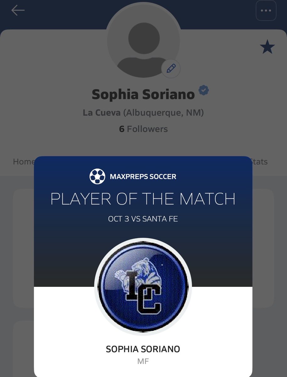 SophSoriano19's tweet photo. @MaxPreps #recruit #attackingmid #forward #classof2028 #soccer #baller #girlssoccer @Sports_Recruits @ProspectID_ @TopDrawerSoccer @ImYouthSoccer https://t.co/6wgcfeF8sY