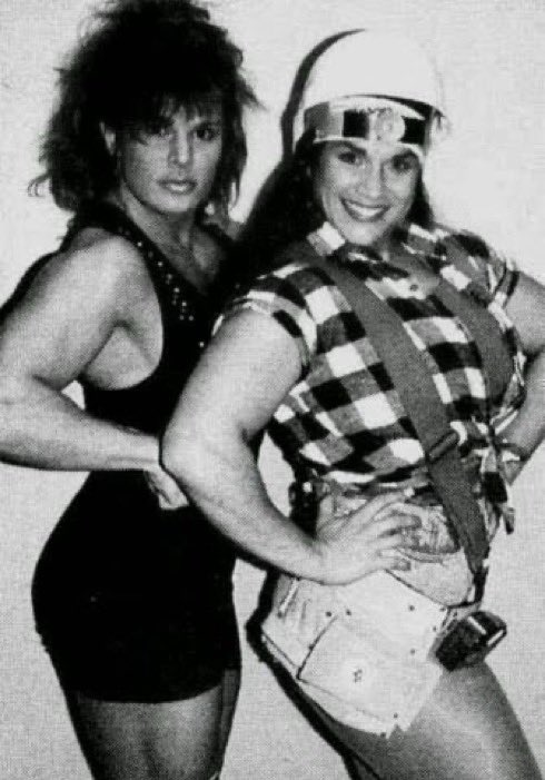 ClassWomenWrest's tweet photo. Terri Power and Reggie Bennett https://t.co/60bhbBAM2J
