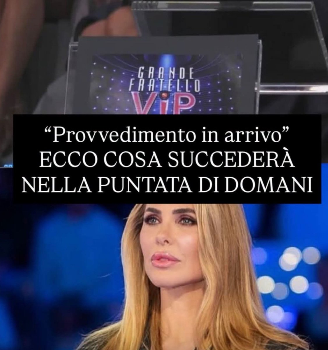 RosveryDana's tweet photo. #gfvip 
⚠️ ATTENZIONE ⚠️
MI SA CHE IL GF NON HA  CAPITO CHE IL PUBBLICO VUOLE #fuorironcaccia E NON GRAZIATO CON UN TELEVOTO O ALTRO...
#giustiziapersimone NEL CASO PREPARIAMOCI A TUTTO O SIMONE RIENTRA. https://t.co/3A7z0ztqie