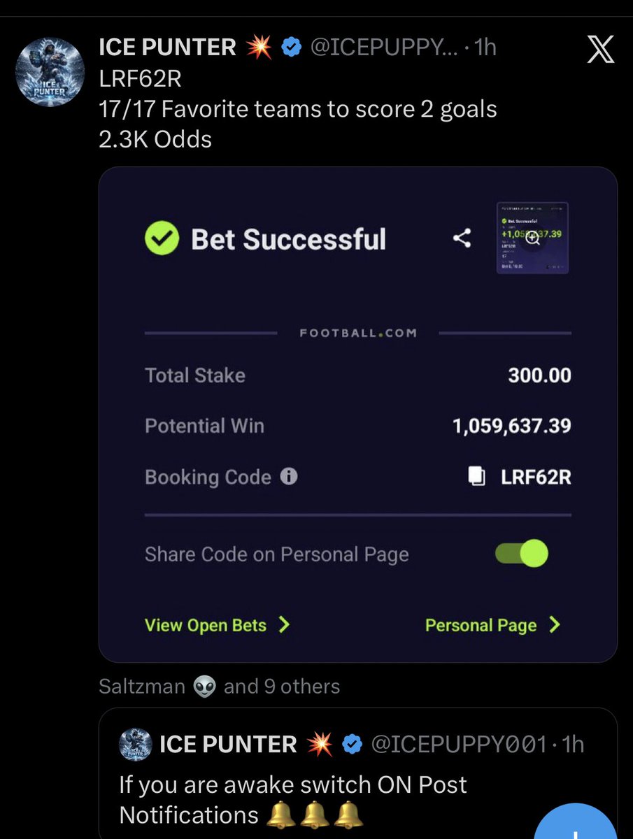 young_richie0's tweet photo. @ICEPUPPY001 Brother please cook something like this again… na two cut the 2.3 odd while man United cut my rebet 🤦‍♂️ you sabi @ICEPUPPY001 https://t.co/EYHUgqFWzB