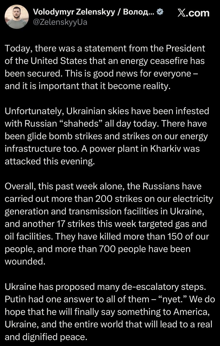 RonFilipkowski's tweet photo. Update on the ceasefire Trump announced this morning. https://t.co/n4nw93VoPg