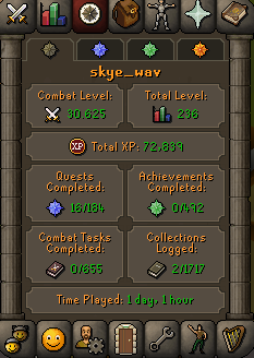 skye_wav's tweet photo. welp, i'm addicted to osrs now https://t.co/RNzBSVUWpn