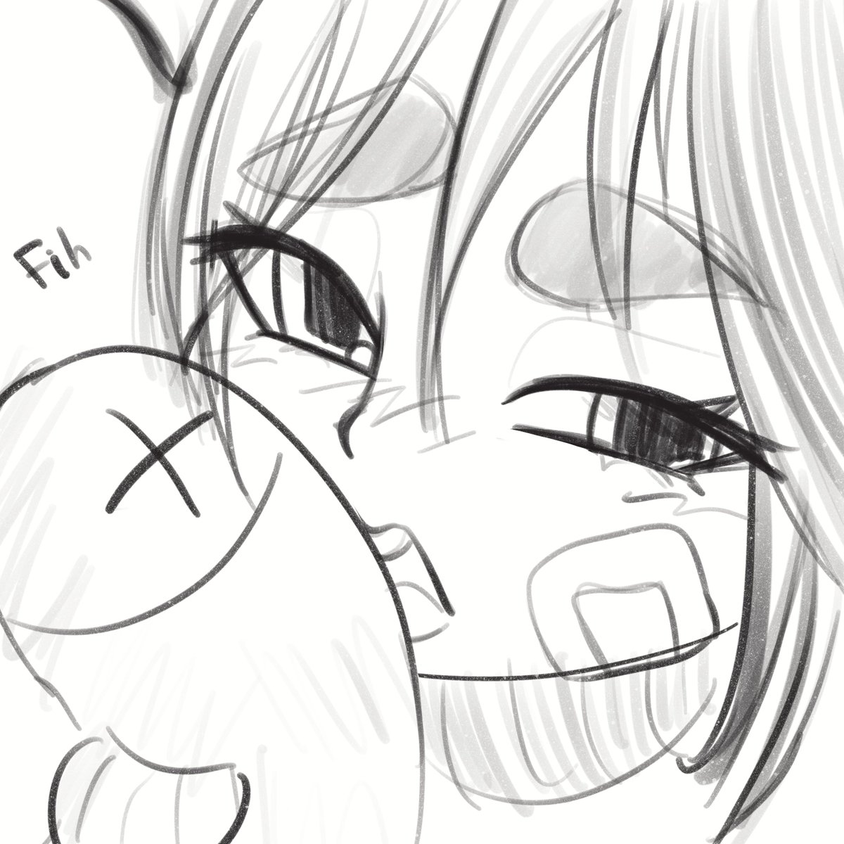 maimouto's tweet photo. Art test subject #1 

Fih 🎣

#drawettie https://t.co/3aJmrwerZ9