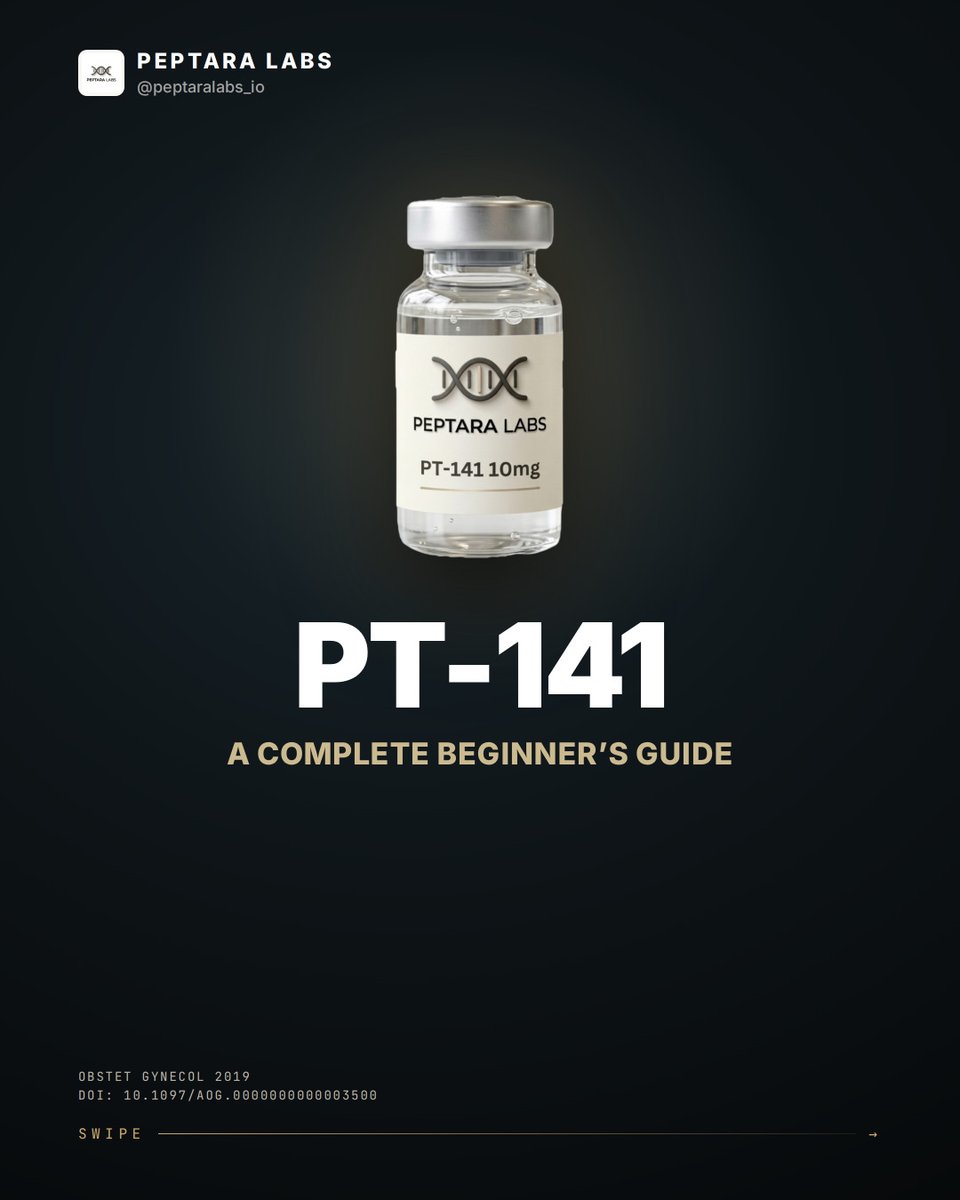 lu_cf_'s tweet photo. PT-141, or bremelanotide, is an approved melanocortin receptor agonist given by subcutaneous injection. In Phase 3 trials, it improved sexual desire and reduced related distress in premenopausal women. Educational only, not medical advice. https://t.co/mBxaYaJBJE