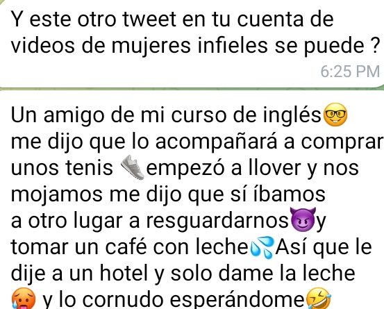 infidelidadrea2's tweet photo. Un amigo de @putiesposa2026 la invitó a tomar café ☕ con leche 🥛 y terminaron en un hotel, dónde él la dejó llena de leche 🍆🍼 https://t.co/bELnYZVglr