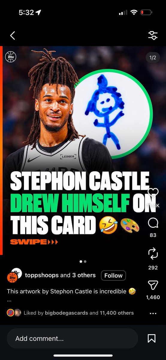 MattyfRips's tweet photo. Stephon Castle : draws a stick figure

eBay seller : $ 17,397,083 https://t.co/8Nd1WUu9NQ