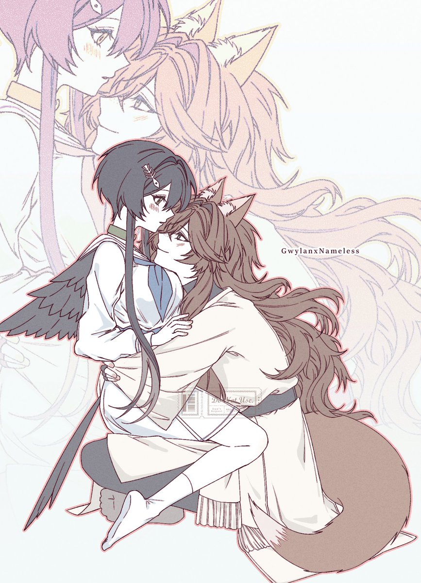Namelesswithfox's tweet photo. #dol 
🦊🐦‍⬛💕 https://t.co/jR7voFyNHm