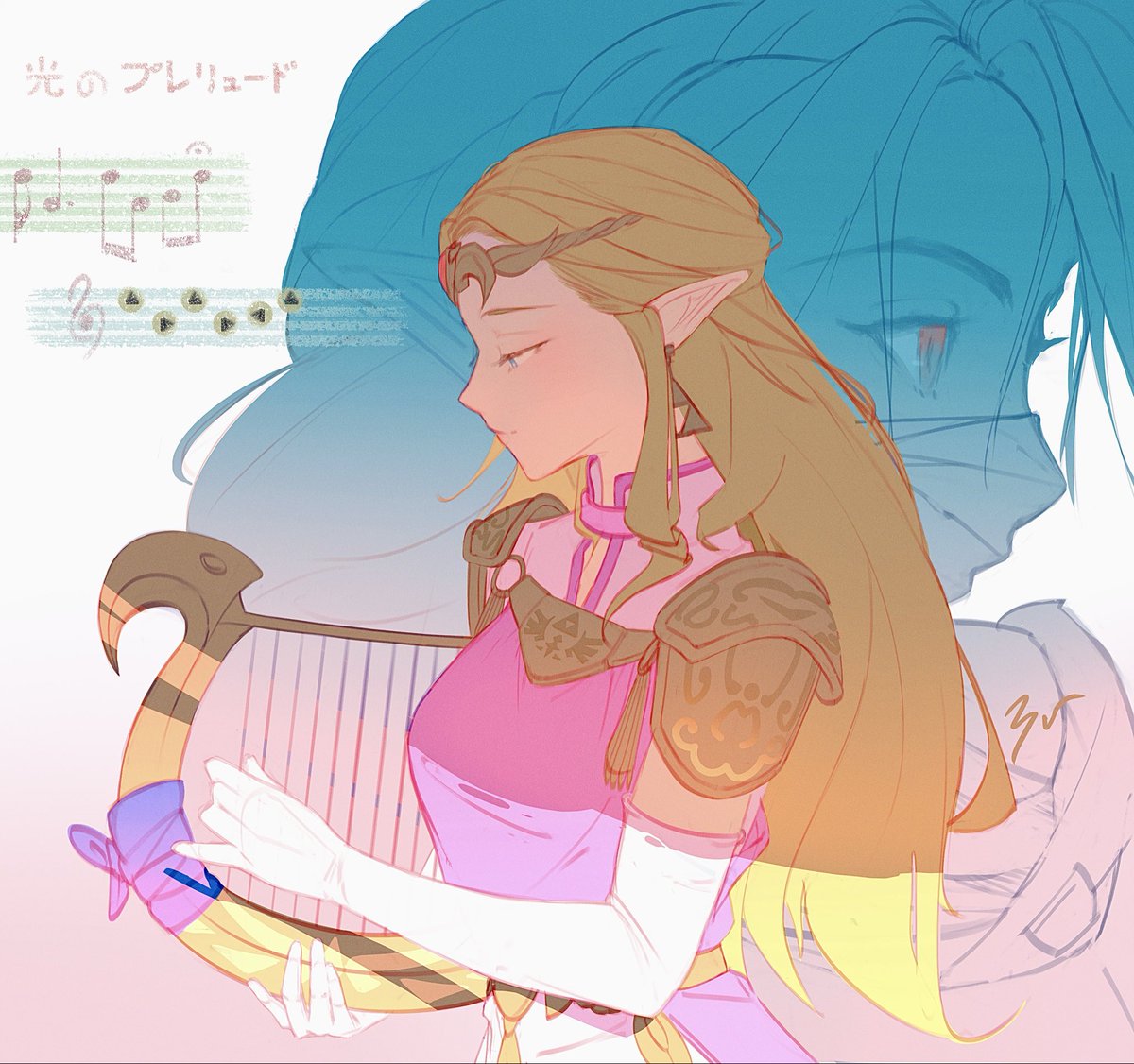 goooseideas's tweet photo. Arttrober 2026 Day 11: Zelda 🪉

#arttrober2026 #ocarinaoftime https://t.co/n9JZ7X7dtl