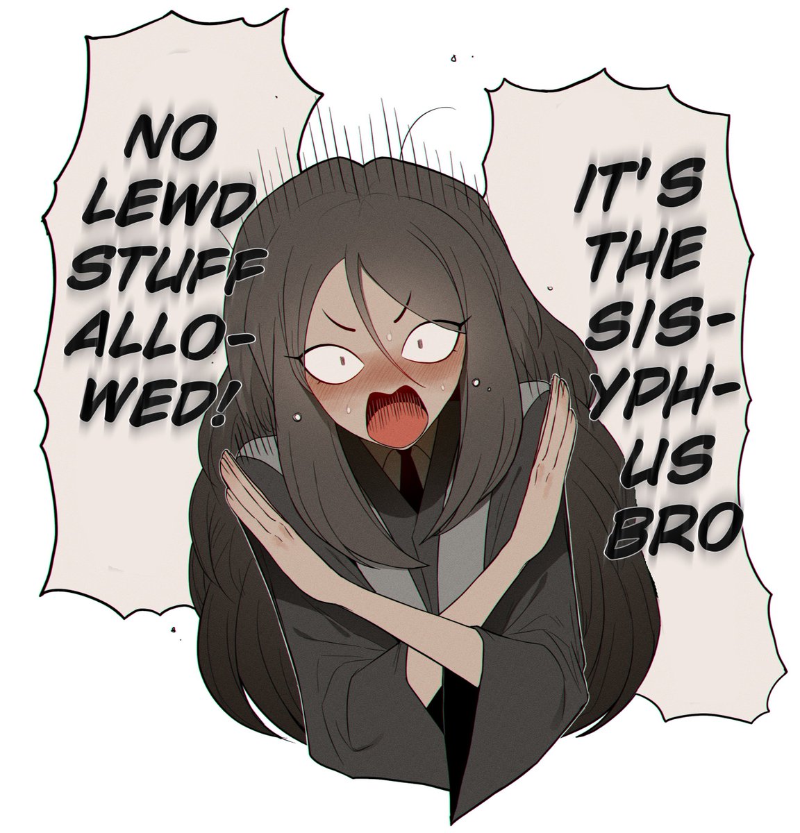 koshi_lowell's tweet photo. "No lewd stuff allowed in the Sisyphus"
Artist: misg1111
EN TL https://t.co/AtKPQYcWy9