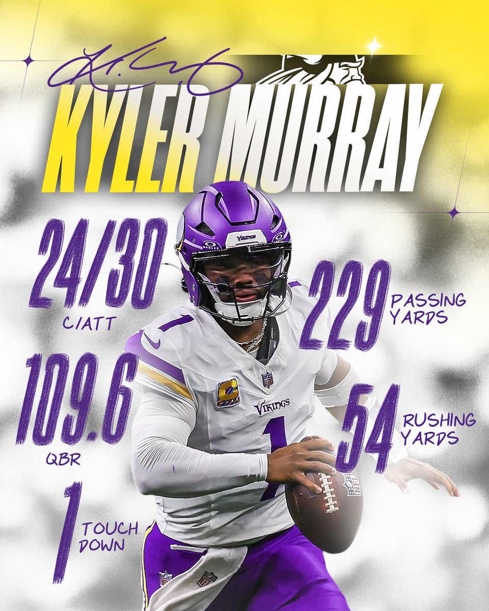 Vikings's tweet photo. .@K1 led the way 😈 https://t.co/5f8wJnr9kA