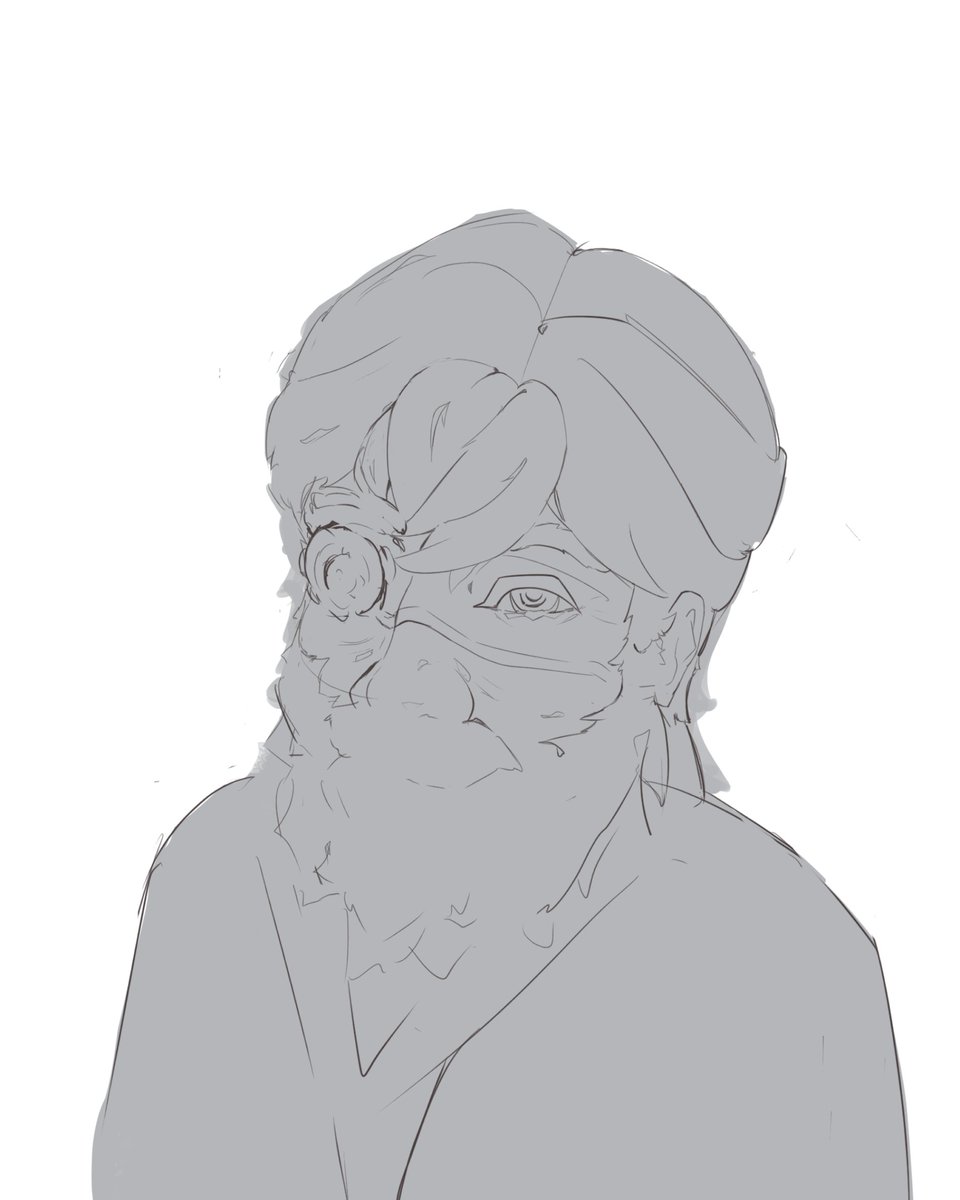 EdenFujikaze's tweet photo. Slight rework pre coloring
#art #digitalart #wip #dwarf https://t.co/tf7qfiuE6C