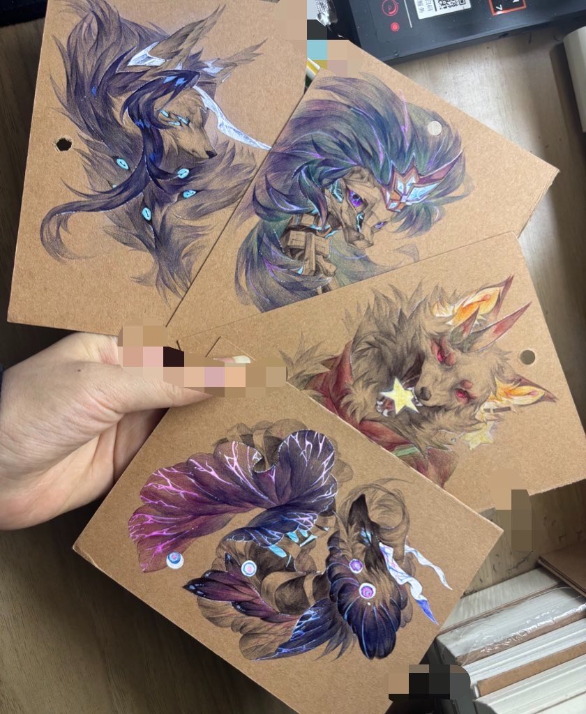 Blblblbl1000's tweet photo. 委托。之前画的圆珠笔稿件🐺👋#委托 https://t.co/mfNIpUvdsM