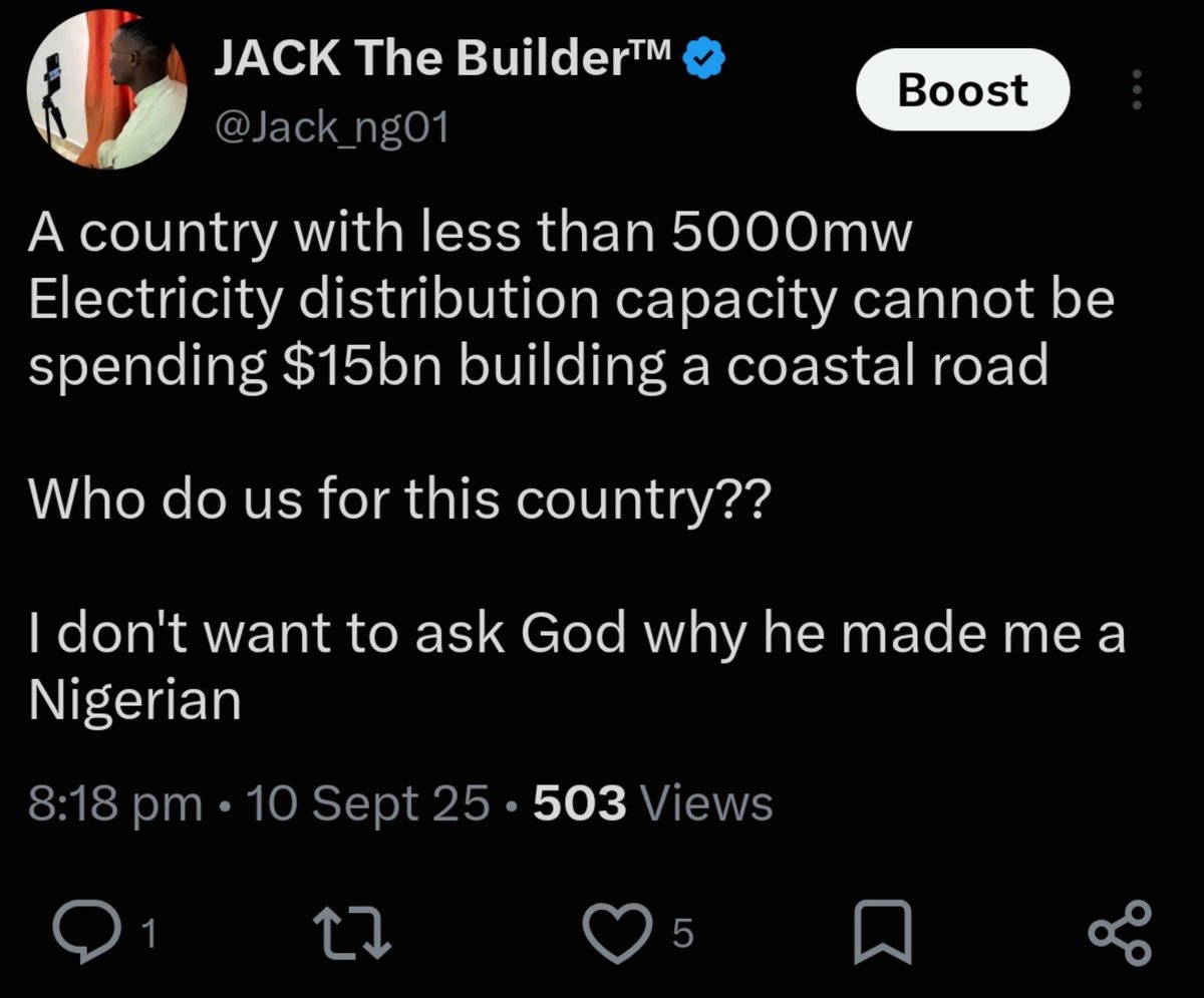 Jack_ng01's tweet photo. I made series of tweets arguing vehemently against Coastal road 

Anyone with the slightest idea of our waters and tributaries would have known that a Coastal road was impossible especially around Ondo, Delta,Bayelsa  swamps https://t.co/mHV2Pc30iO