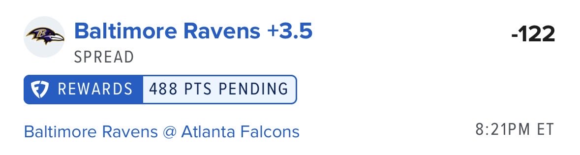 Slimfades's tweet photo. 2U🐦‍⬛￼￼☂️⚡️

I didn’t want to have two 2U plays today but this is just an absolute good old smash spot. Atl offense has looked dominant last two games with public hammering them and now they’re back on a primetime game against a ravens team without Lamar? Icing on the cake. https://t.co/HXMjQUVd18