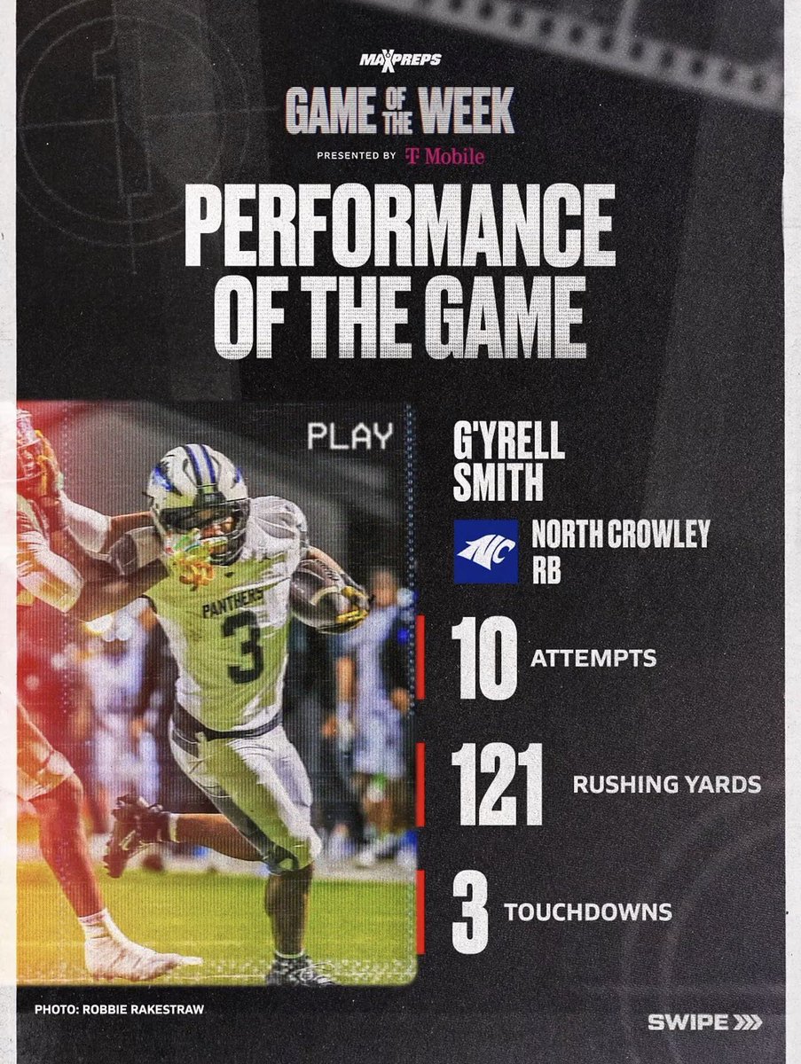 rell4six_'s tweet photo. Here’s my clips from Friday night against waxahachie #dogsonly🎒#bootcamp💩
 
S/O to my O-line 💪🏾💪🏾

@DemarcusHarri01 @CoachKPark @coach_fears @NorthCro_FB @CoachJ_O @CoachC_Osunde @MikeRoach247 @gabrieldbrooks @GPowersScout @dctf @adamgorney @samspiegs @benjaminwolk https://t.co/wiZ9nIUs2U