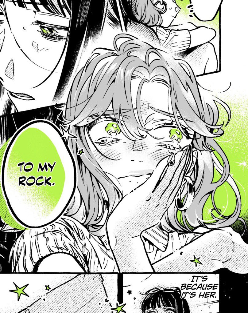 sleeplessbum's tweet photo. Green yuri is so pretty… I love the art style sm https://t.co/DhVmiCkeLT