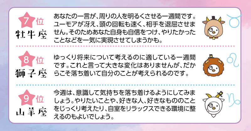 Lets_go_Yokado's tweet photo. 🕊🕊━━━━━━━━━
今週のハトソンくん占い
━━━━━━━━━🔮🔮

今週の総合運TOP3は…
🥇天秤座
🥈魚座
🥉蠍座

本日はスポーツの日🎽
体を動かしたり散歩をすると良い気分転換に
なりそうです♪

恋愛運・仕事運・金運は👇
https://t.co/lH8YOU6xaN https://t.co/OIei3vCNKG