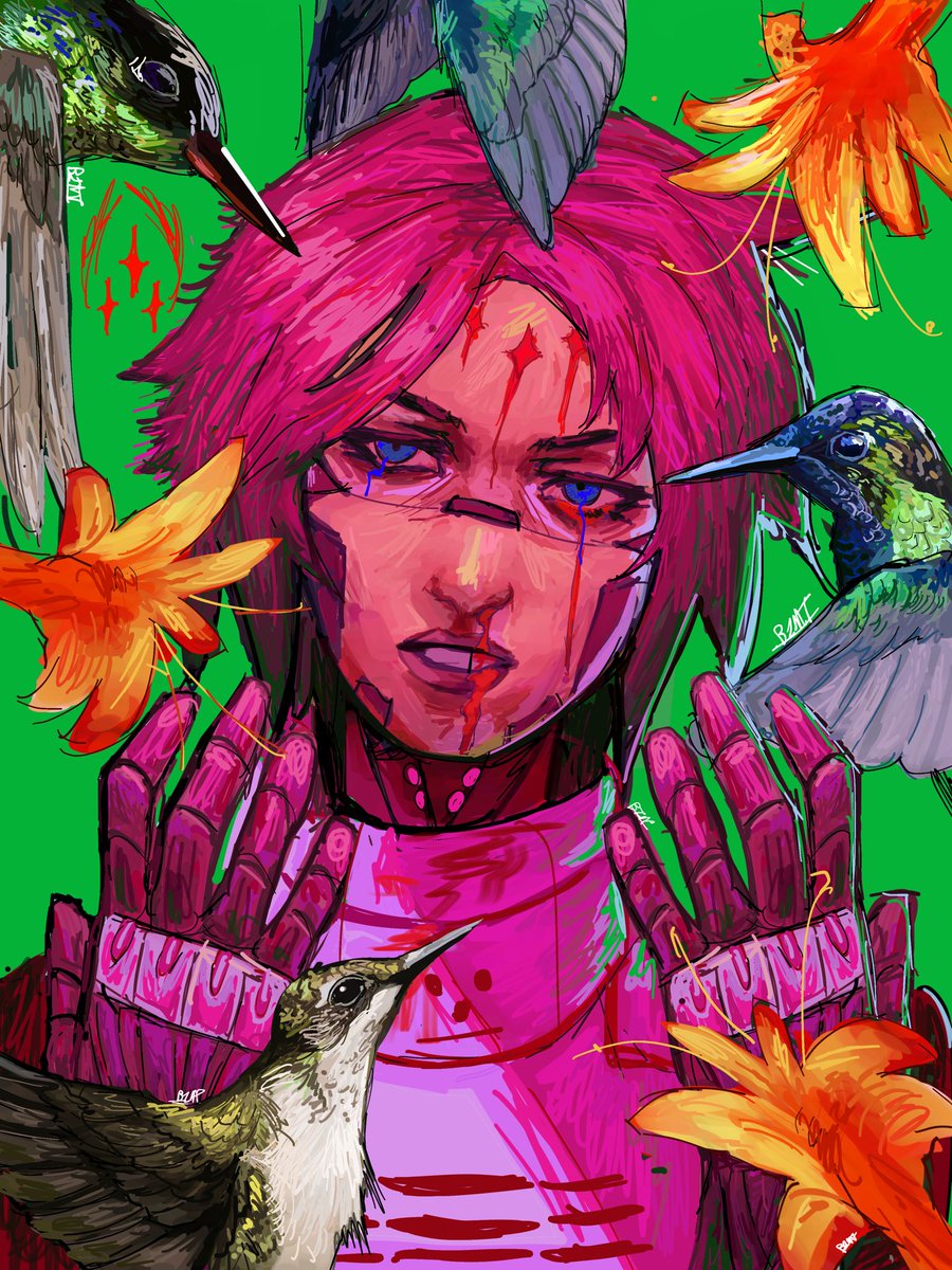 BIMTEntity's tweet photo. Kolibri #SIGNALIS #Signalisfanart https://t.co/kkRYo7pcsS