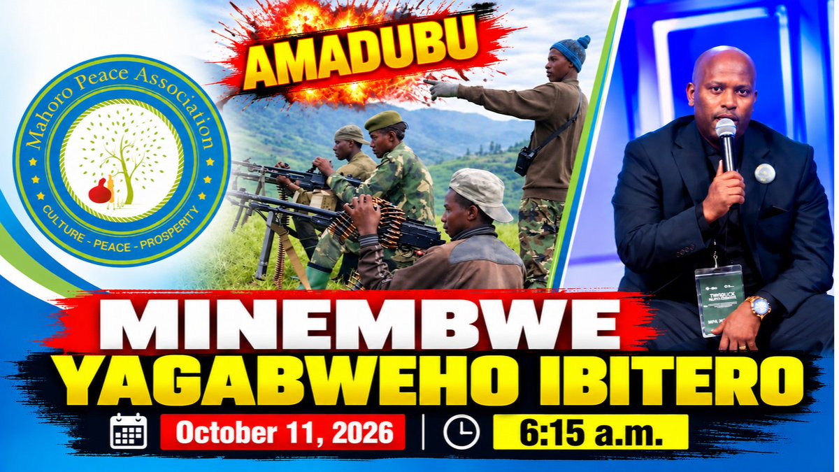 inchiyatatu's tweet photo. DR CONGO WAR: REPORTED ATTACKS IN MINEMBWE AND MASISI.

On Sunday, October 11, 2026, AFC/M23 spokesperson Lawrence Kanyuka reported that Congolese government coalition forces launched attacks in Minembwe at 6:15 a.m., around Kuwihene and Rugezi, and in Masisi at 3:00 a.m. He accused these forces of using FDLR fighters and foreign mercenaries. He said the attacks caused deaths and forced civilians to flee their homes. Meanwhile, journalist Steve WEMBI reported that AFC/M23 ambushed Vectus Global personnel, working for Erik Prince's security company, in South Kivu on September 17, 2026. According to his report, about 20 people were killed or injured, including former UFC fighter Tim Kennedy, who was reportedly wounded. These reports have not been independently verified.
🚨URGENT APPEAL TO PROTECT THE BANYAMULENGE: 

We urgently call on the international community, the United Nations, and human rights organizations to take immediate action to protect Banyamulenge civilians facing reported killings, violence, and displacement in their ancestral homeland. Innocent families deserve safety, humanitarian assistance, and the right to live peacefully in their own country, the Democratic Republic of Congo. Banyamulenge lives matter just as much as every other human life!