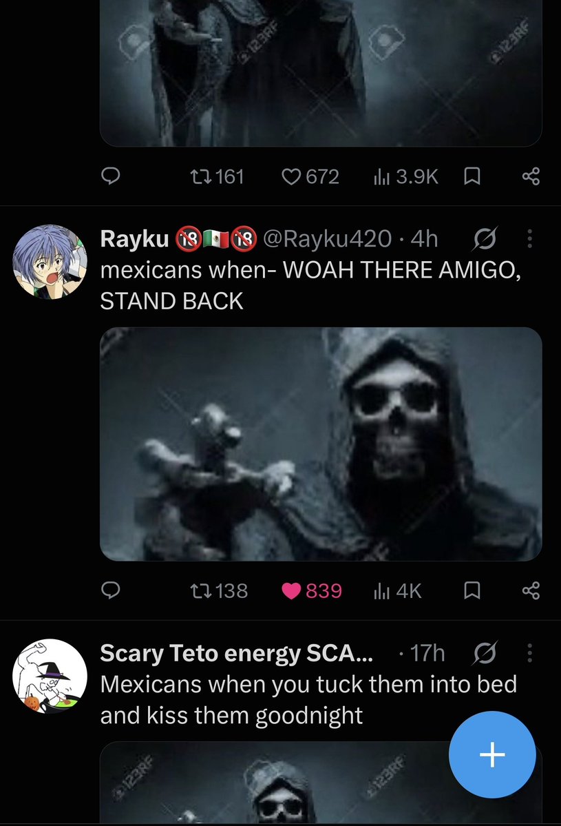 Ballsfart76's tweet photo. my tl has been infected by Mexicans https://t.co/xYKGffmnwR