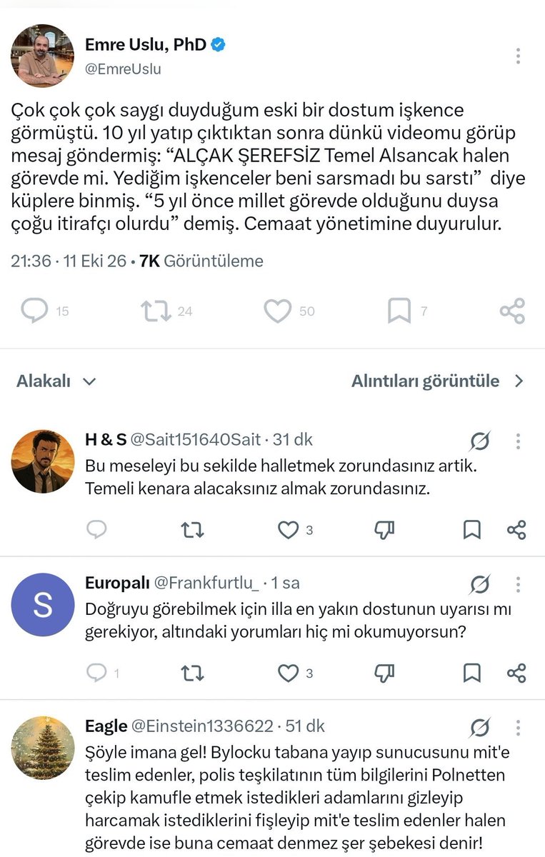 fatihtezcan's tweet photo. AŞIRI ÖNEMLİ!

“Polis teşkilatının tüm bilgilerini Polnetten çekip kamufle etmek istedikleri adamlarını gizleyip harcamak istediklerini fişleyip mit'e teslim edenler halen görevde!”

FETÖ hangi Polisleri kamufle etti?
KİM BU İSİMLER? NEREDELER? @TC_icisleri @EmniyetGM @ikalin1 https://t.co/nGa7ddqcZy