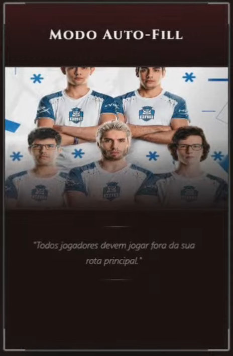 Stocktton_'s tweet photo. VOS Bronzes vs LUL
Escalação:
🔶VOS Pedrin;
🔶VOS Chender;
🔶VOS Mahthor
🔶VOS Calvo aos 25;
🔶VOS Kamimae;
#GoVOS
Carta: Modo Auto-Fill https://t.co/WPI7aMUu73