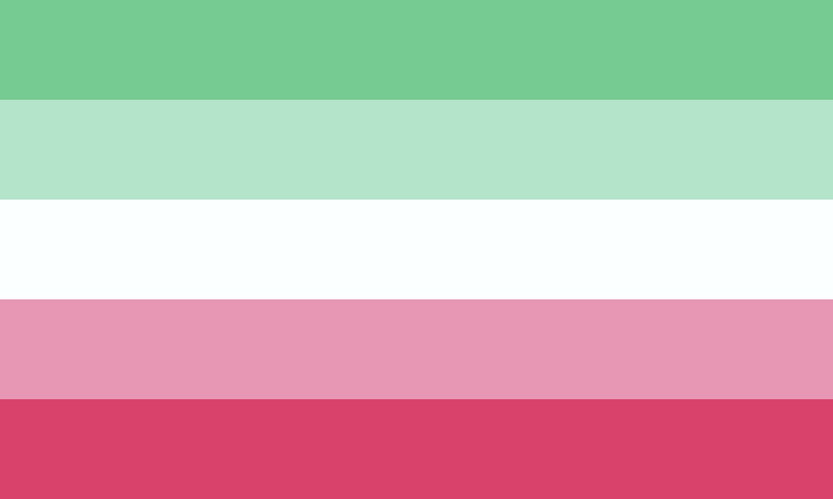 Ikedee437's tweet photo. Ribbit's color scheme looks very similar to the "abrosexual" flag's colors. 🐸💚🤍🩷 #tadc #ribbit #abrosexual #lgbtq #pride https://t.co/6dgI0xlKPj