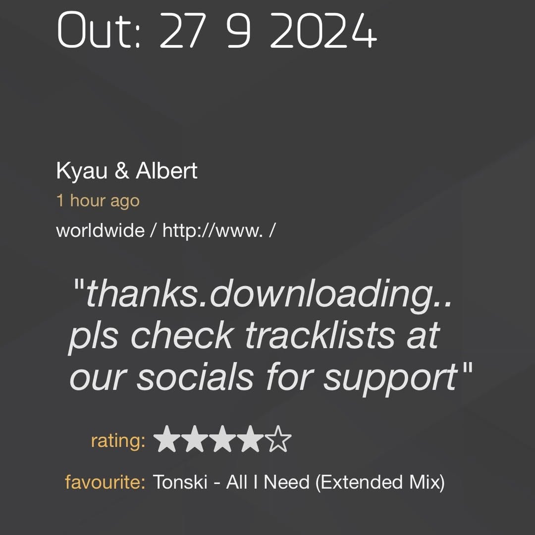 CarlaMt1962's tweet photo. Thrilled by the feedback on this Friday’s Freegrant Music release. Fantastic Four Vol. 32 features @blackwands, @richtrelo, @iamattican and myself. Available exclusively on Beatport and streaming platforms. https://t.co/OOWBcn2d1o