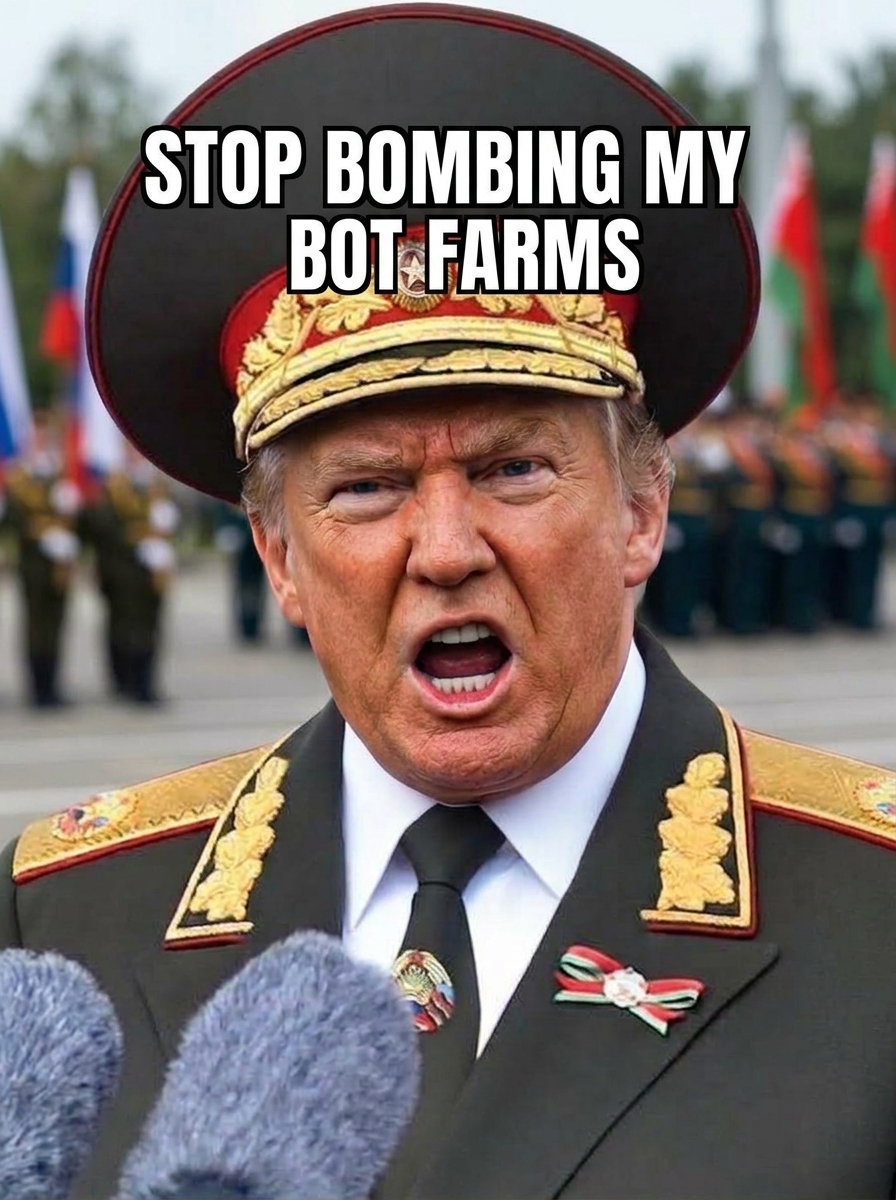 bobkk0123's tweet photo. @FoxNews Iran taking out ships
Houthis taking out Saudi refineries
Ukraine taking out Russian refineries 
The genius is setting the whole world on fire
Now Trump complaining about Bot farms and so is Elon https://t.co/66dmuGwUbH