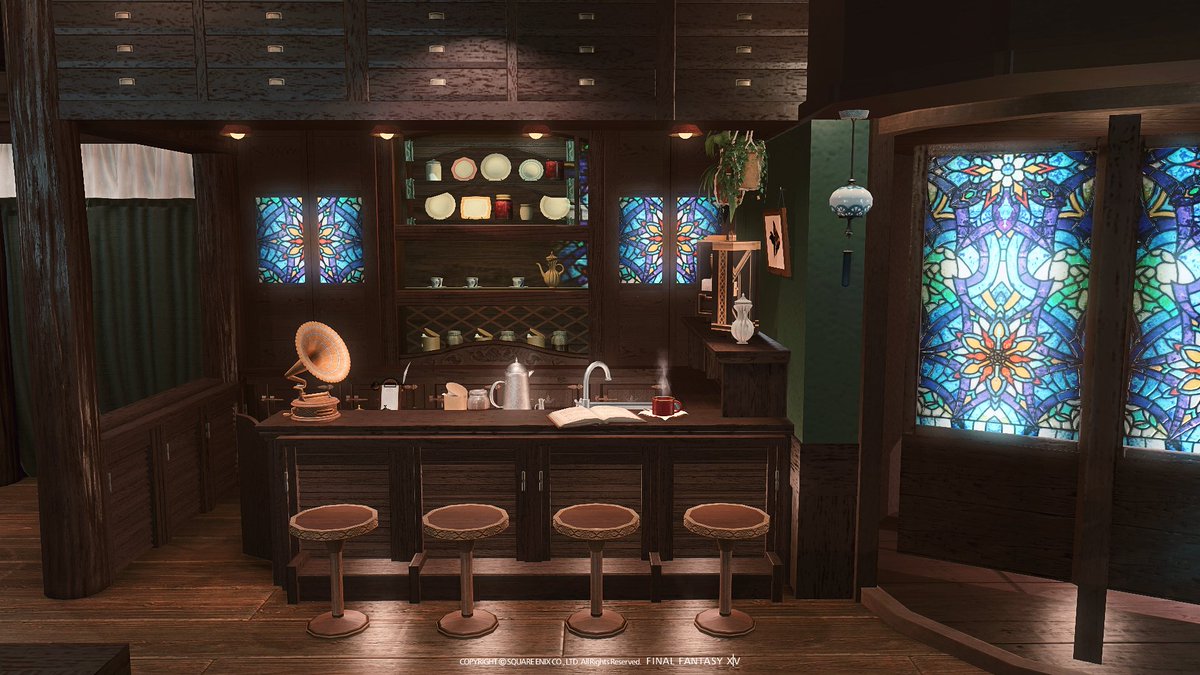 RirikoSoph's tweet photo. 【M size】        

喫茶屋「翡翠」  updated✨ 

#RiriHousing #FF14ハウジング #FF14housing #HousingEden #hgxiv https://t.co/uKzupOzz8V