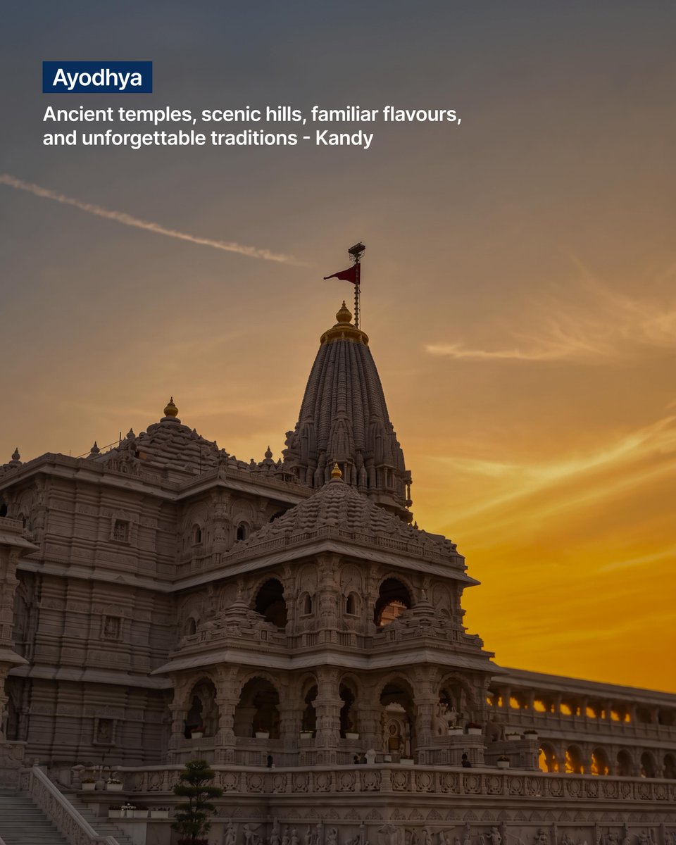 MilorozcoSp's tweet photo. From Varanasi’s ghats to Ayodhya’s temples and Prayagraj’s river views, every stop tells a story. Which place would you visit first? https://t.co/mMPBDGSDHw