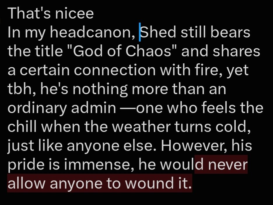 auditlxg's tweet photo. @xxclockerxx My Shedletsky is just a chud and his power depends mostly on the 7 SFOTH swords https://t.co/ifrsxbZgAd