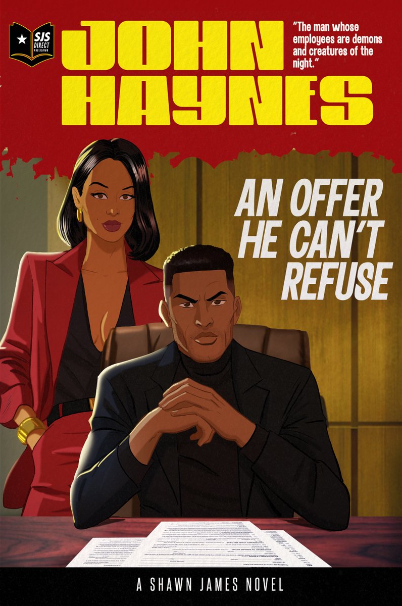 shawnsimonjames's tweet photo. The Man Who Rules The World gets a supernatural job offer her can’t refuse in this all-new John Haynes series adventure! https://t.co/NZp8nzOC41 https://t.co/CyYlJz15ul