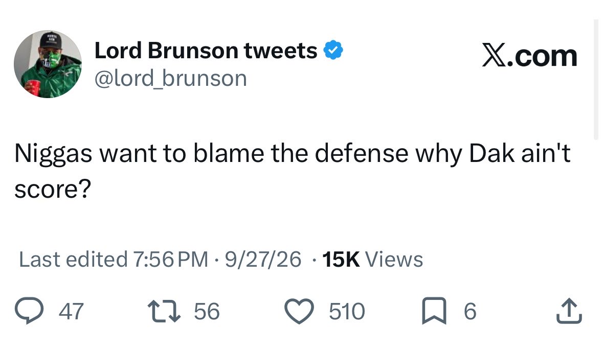 iam_johnw's tweet photo. Eagles fans blaming the coach and special teams defense but should be asking why Jalen hurts didn’t score more than 17 pts on offense  lmao https://t.co/HfrOlrtOV3