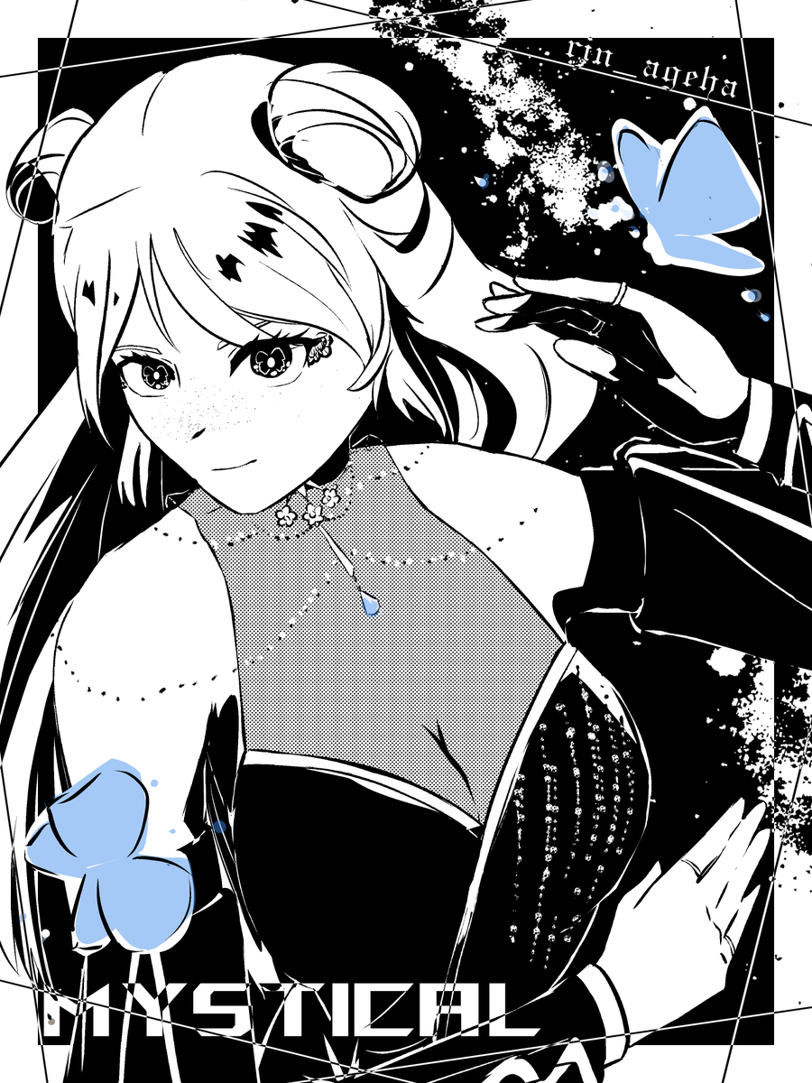 rin_ageha's tweet photo. Greeting mortals! 🦋

I just wanted to share this absolutely stunning  fanart by @imeejinary . Thank you so much for choosing to draw me. I absolutely love it and love your art style! 💙

🔗https://t.co/LRYGozw4be https://t.co/VLlvgqsyqd