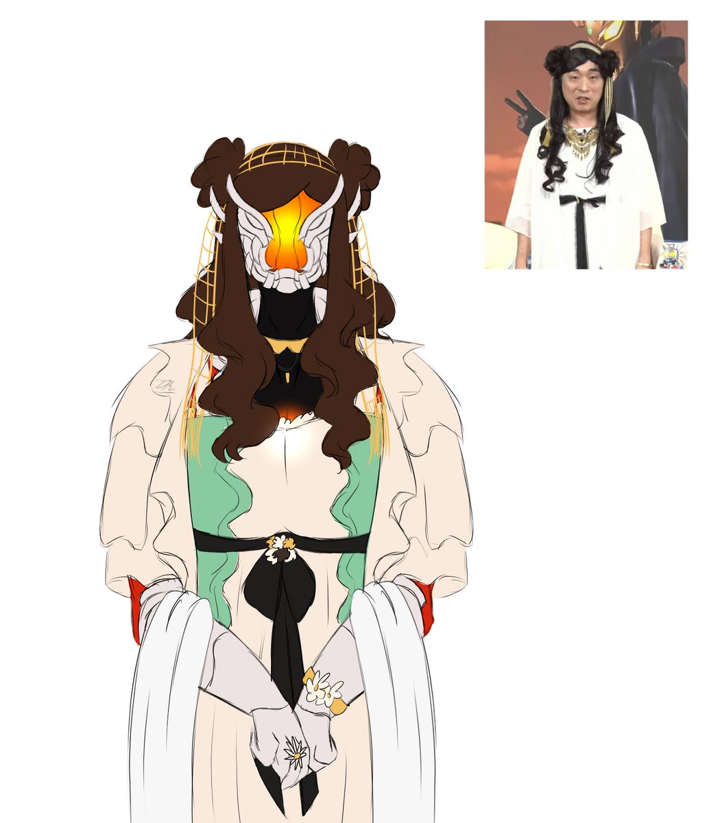 ZeroBotYaoi's tweet photo. Realized I have not posted this yet but here is Glenfire dressed as Princess Emerana based on an image of his VA, Tomokazu Seki, also dressed as Emerana during an event

#Glenfire #グレンファイヤー https://t.co/BSXYXOtwdh