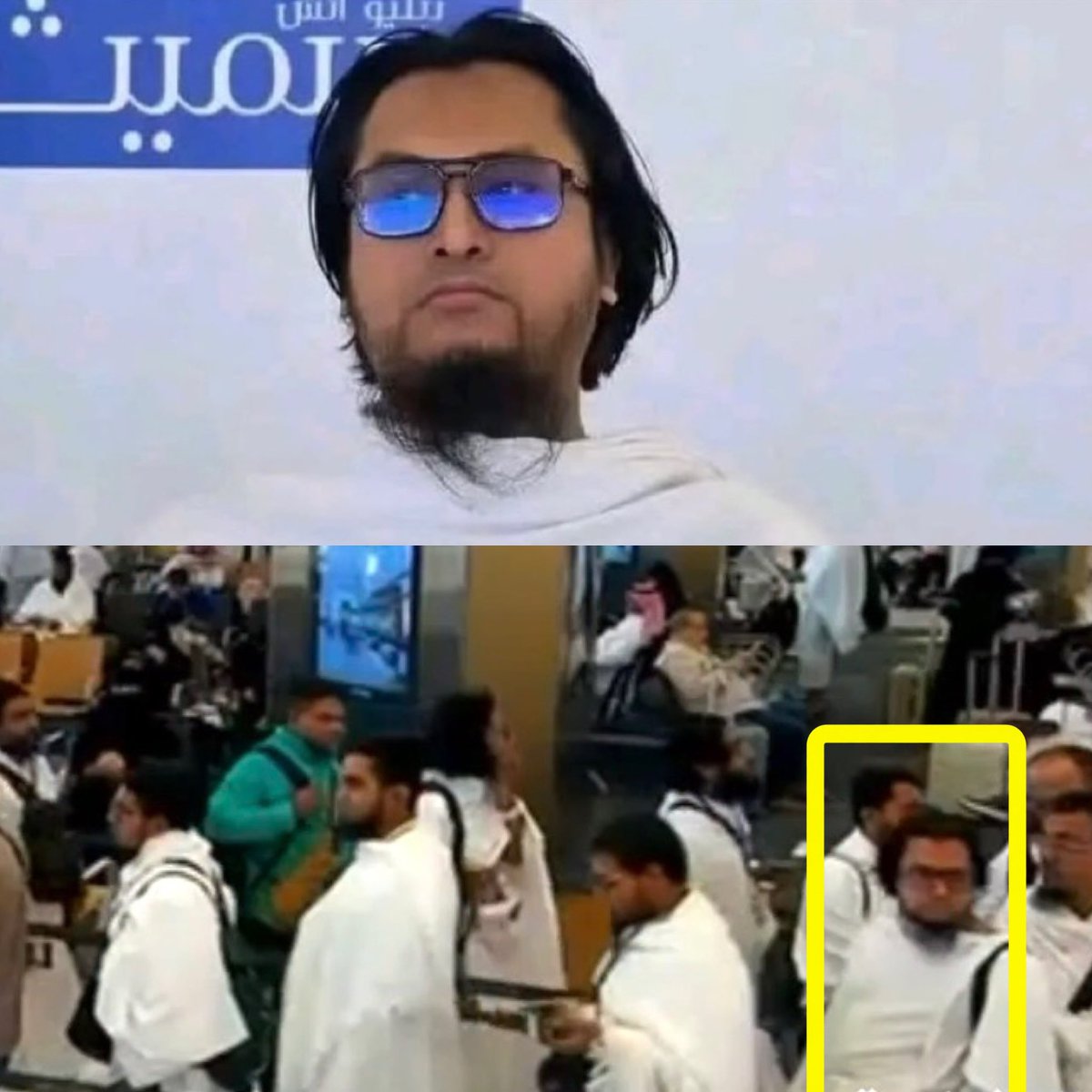 SaudiNews50's tweet photo. استشهاد المفتي والداعية البنغلاديشي "نصر الله البدر" متأثرًا بإصابته جراء الاعتداء الحوثي على مطار الملك خالد بالرياض، خلال رحلته لأداء العمرة.

- https://t.co/Jo3wGoWF0h
