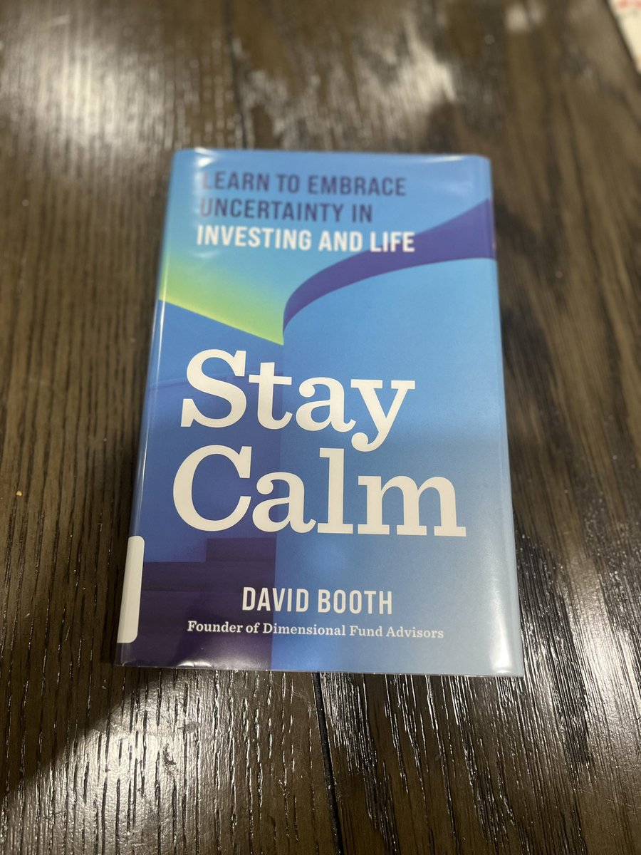 ClearFinPath's tweet photo. “ Judge yourself by the quality of your decisions, not by their outcome ’’ - Kenneth French #tuneoutthenoise 
Another great read. https://t.co/4nX5QhDZcd