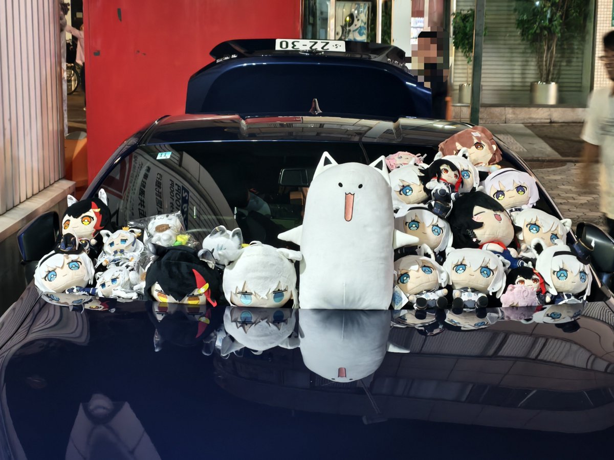 pgatjdwm1's tweet photo. オフ会メンバーのぬい連番
数人とは思えないほど量が多くてめちゃくちゃ凄かった
 #フブキングダムの里 https://t.co/Xe0gfOQB77