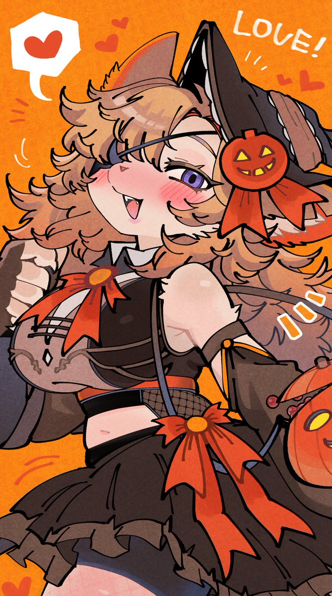 comifur's tweet photo. Halloween♪ Halloween♪ 
Candy, Cookie, Chocolate~~~♪ https://t.co/oD77DMb7x0