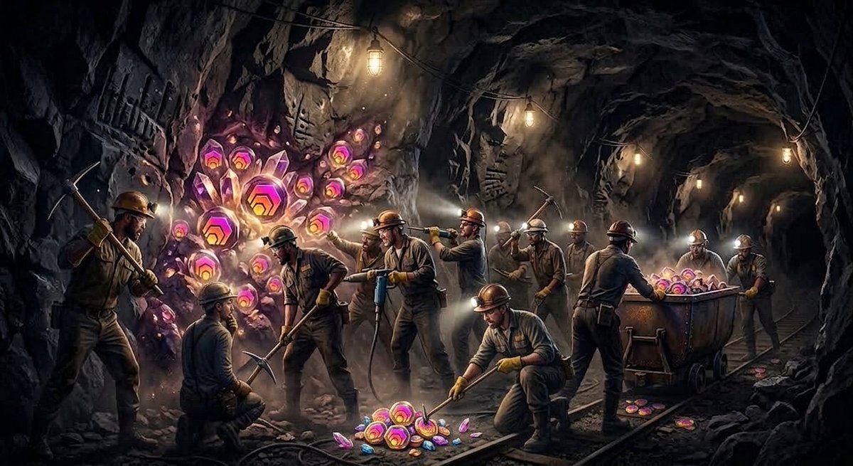 joltdotbuild's tweet photo. ⛏️ PROOF-OF-WORK vs. PROOF-OF-WAIT ⏳

In Bitcoin, miners buy ASIC hardware and burn electricity to capture daily network inflation through Proof-of-Work.

In #HEX, your T-Share IS your virtual mining rig and instead of burning electricity, you use Proof-of-Wait.

💡 The T-Share Advantage:

📟 BTC Rig: Degrades, becomes obsolete, incurs overhead, and gets diluted as total hash power rises.

📈 HEX T-Share: Un-dilutable yield power! The T-Share rate in HEX only ratchets upwards, giving earlier/longer miners higher daily payouts.

⚡️ Pooled Mining Multipliers:

When you pool your HEX via #Hexity, you bundle T-Share creation to maximize the Bigger Pays Better (BPB) bonus cap, locking in max virtual ASIC hash rate without 5555-day commitment or solo hardware setup!

Ditch the electricity bill. Start mining on-chain:
👉 https://t.co/UrNT4mBPM0

#PulseChain #Ethereum #DeFi
