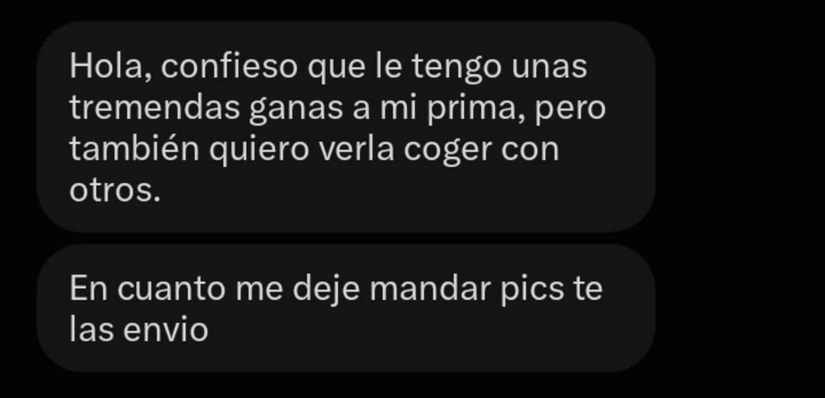 Cachud0s's tweet photo. 🚨 CONFESION INCESTUOSO 🚨🥵
QUIEN NO LE HA TENIDO GANAS A ALGUNA PRIMA🥵🔥
#incesto #incest #prima #xxx https://t.co/FnAJ5K9tiY