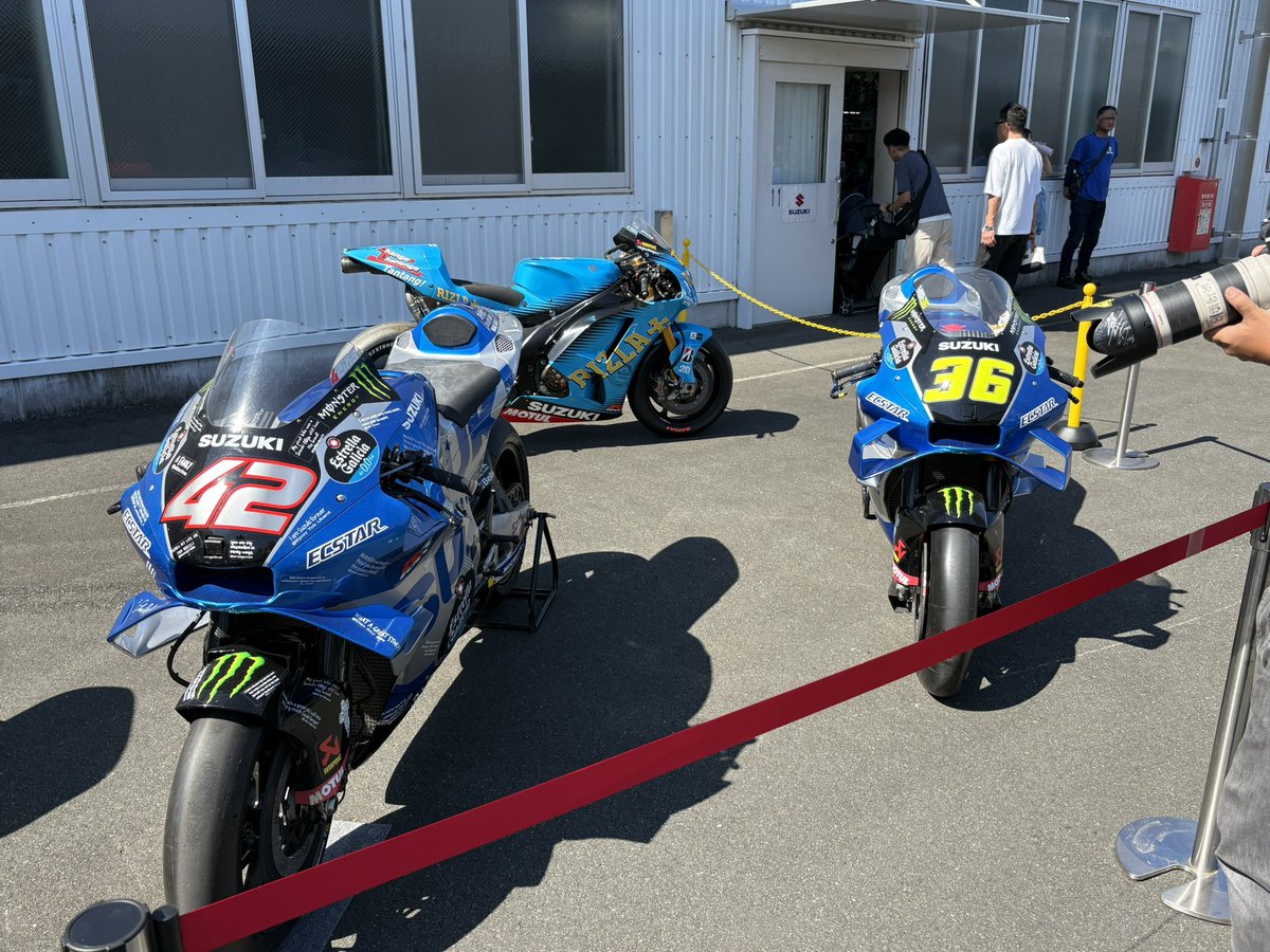 Donsiba14's tweet photo. GSX-S/Rミーティング
展示車両③ https://t.co/pjsHZDcWLB