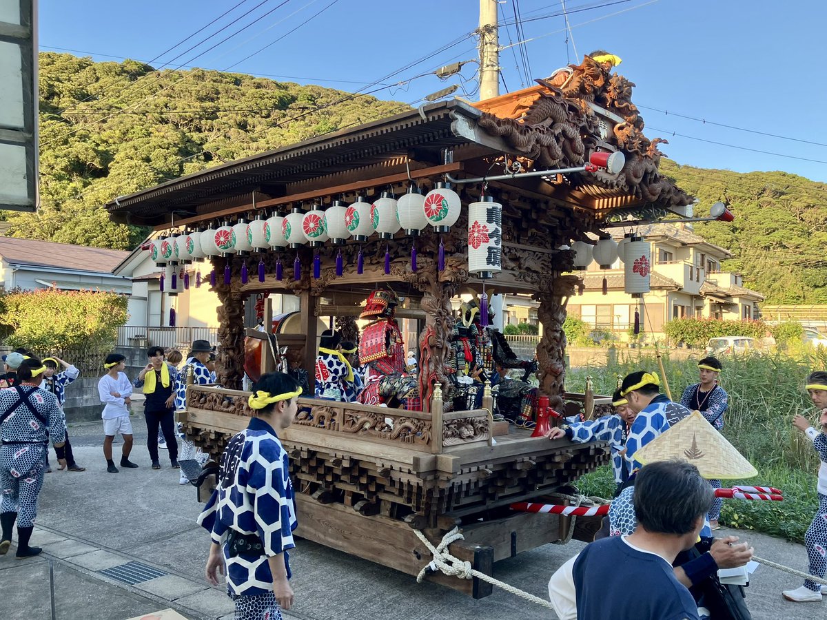 matsuri8512's tweet photo. 2026/10/11
亀ケ原地区祭礼 https://t.co/K4JhNe8rxw