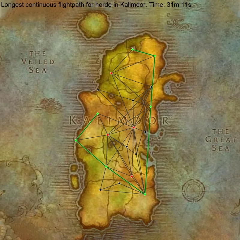 jonzzy's tweet photo. Did you know the longest continuous flightpath in WoW is 31 minutes and 11 seconds? https://t.co/It3BFrFGnP